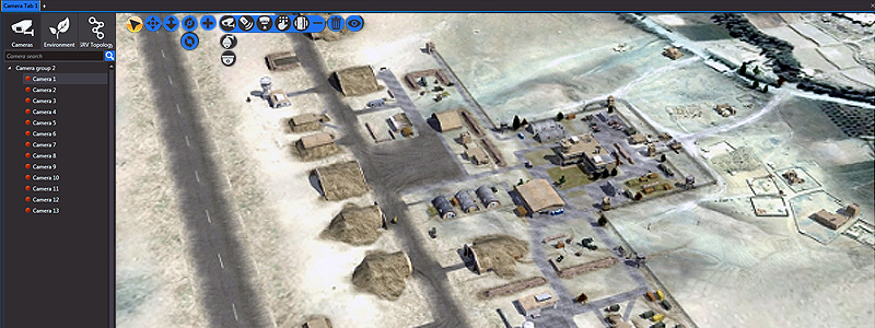 nupsys, nusim, 3d visualization, military instalations, bases, training camps